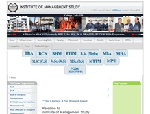 Tablet Screenshot of imscal.org